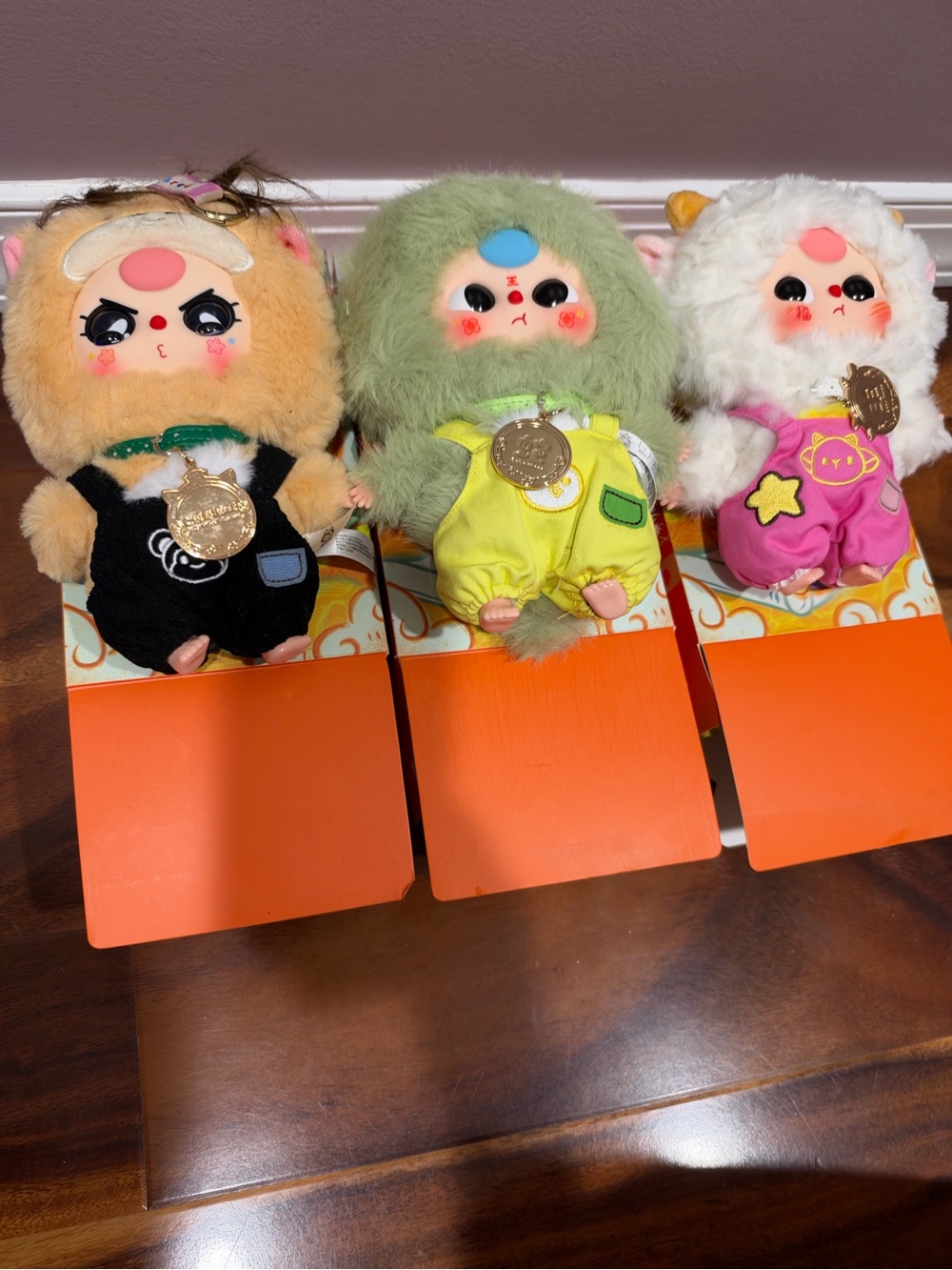 Baby three zodiac plush bundle